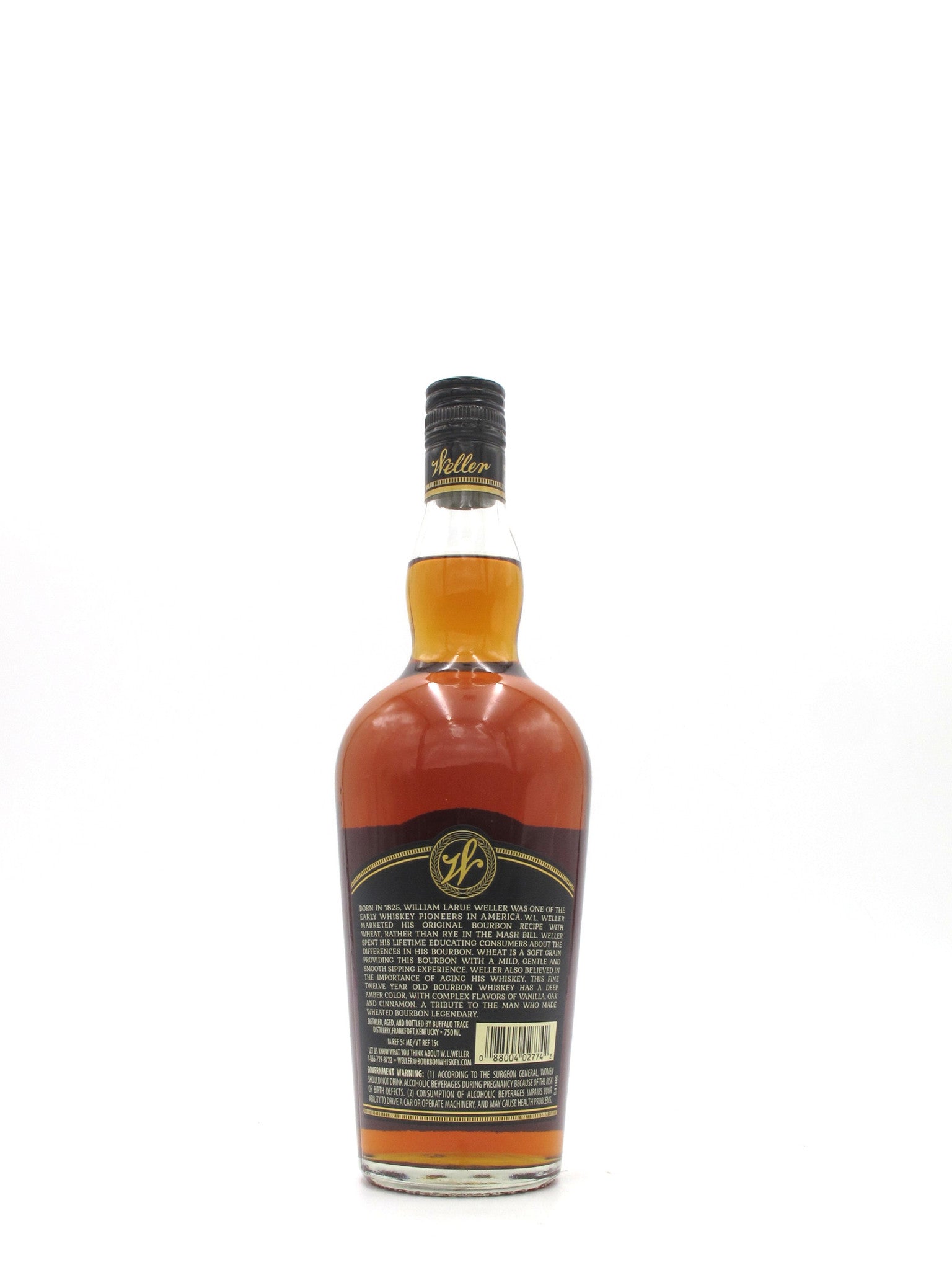 W.L. Weller 12 year Wheated Bourbon 750ml