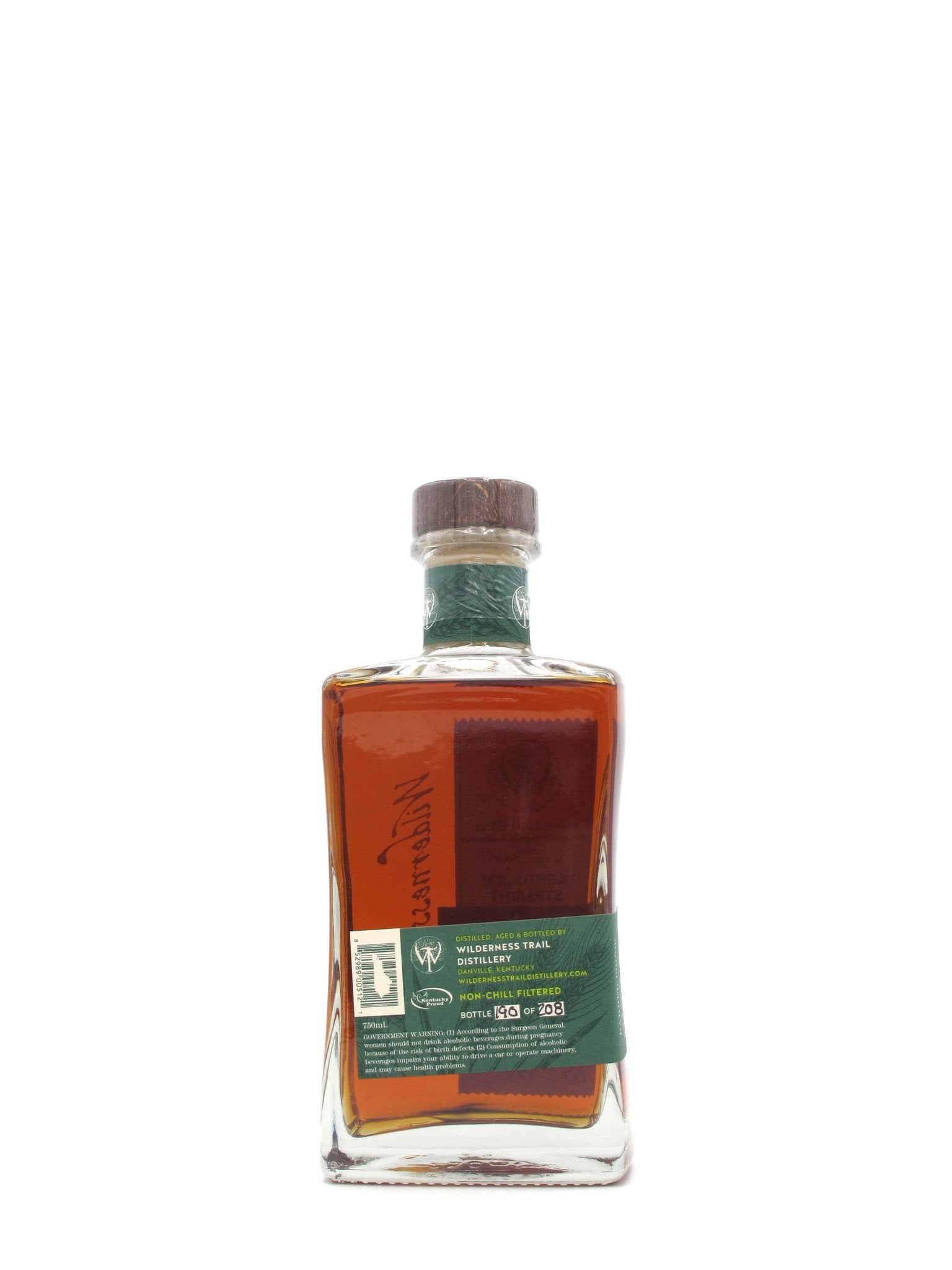 Wilderness Trail Distillery Single Barrel Kentucky Straight Rye 750ml