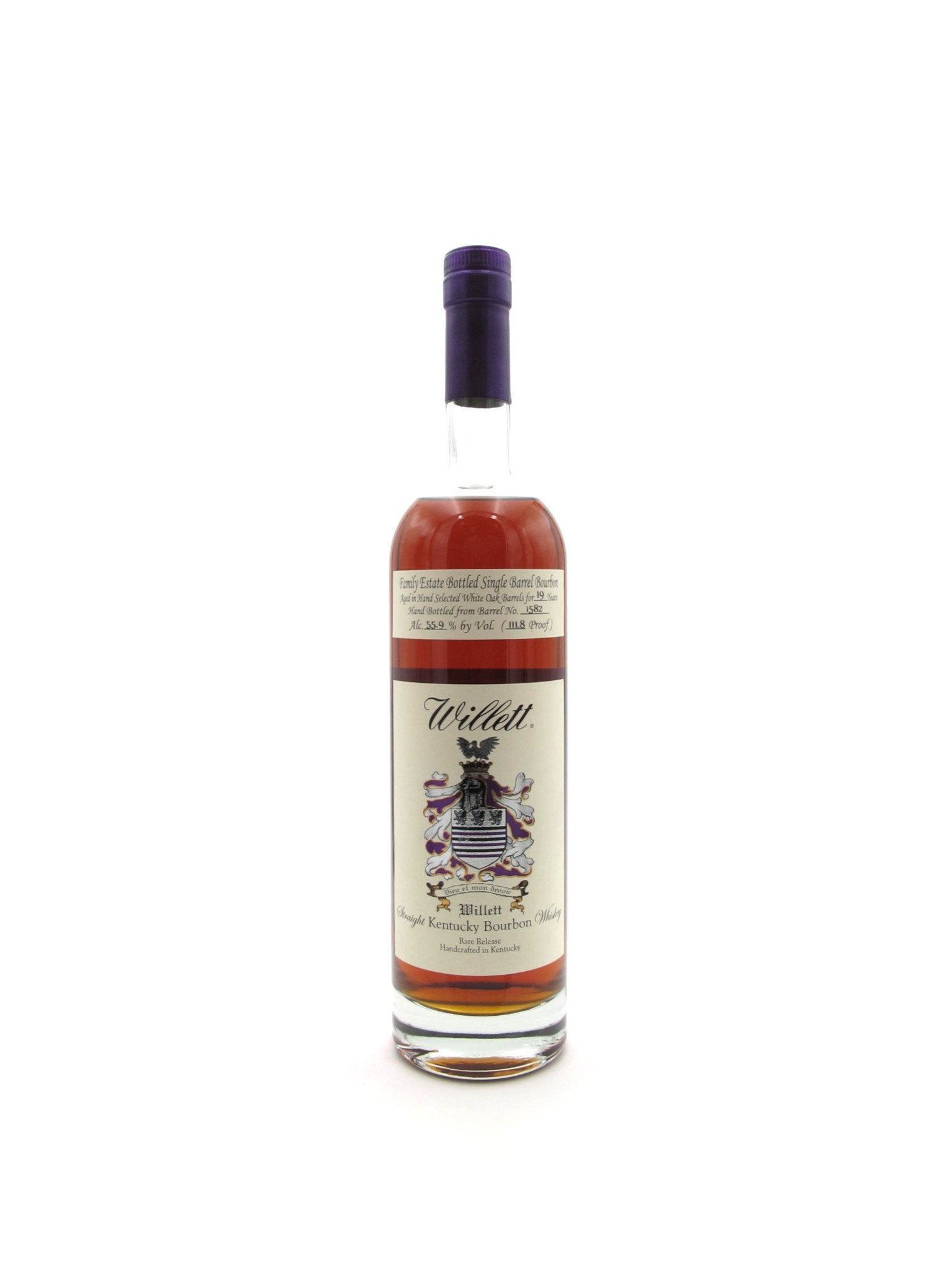 Willett Straight Kentucky Bourbon 19 Year 111.8 Proof 750mL